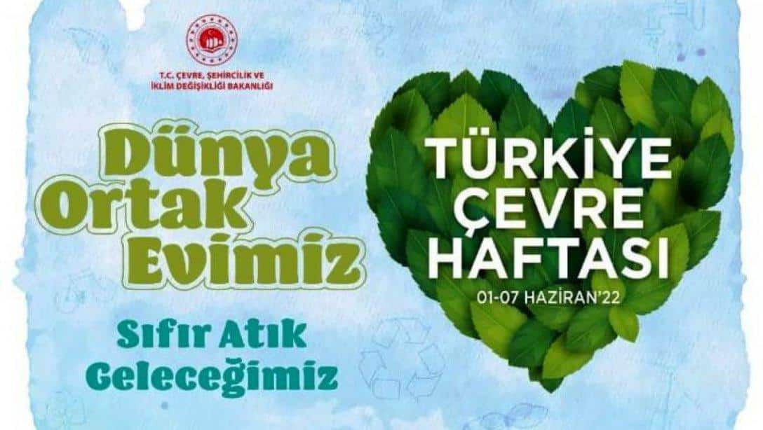 Türkiye Çevre Haftası Kutlu Olsun